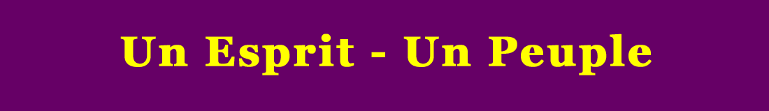 Un Esprit - Un Peuple